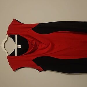 Midi Dress with Scoop Neck